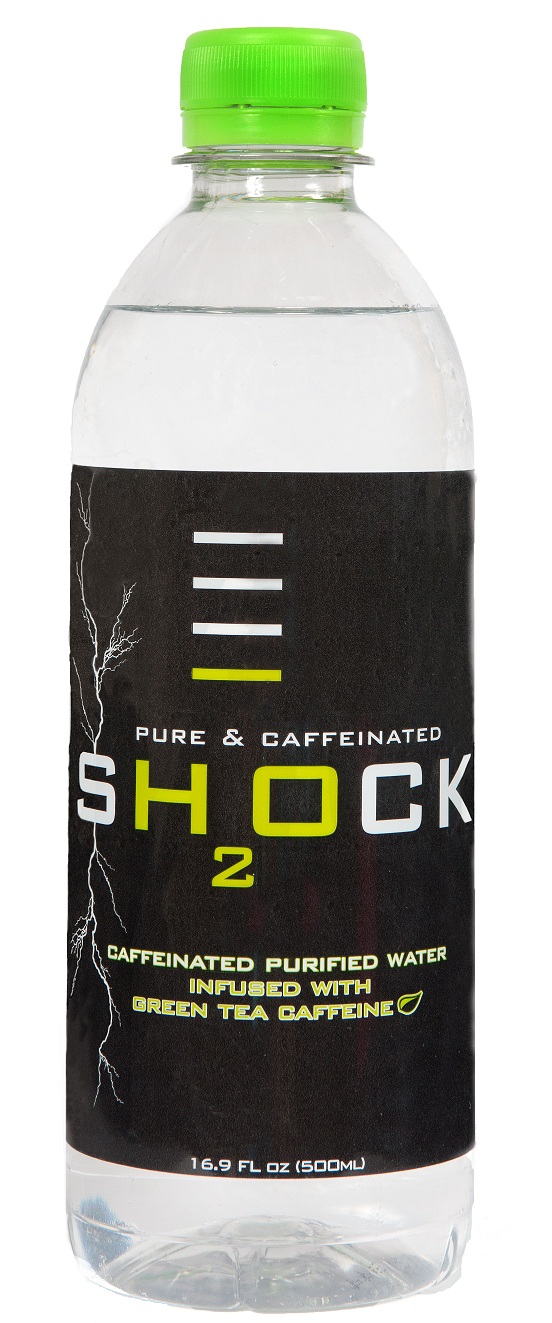 Shock H2O caffeinated water
